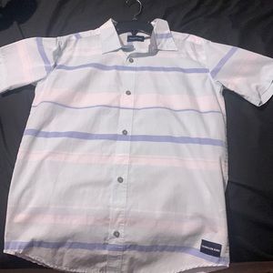 Calvin Klein Jeans Boys XL Casual Dress Shirt